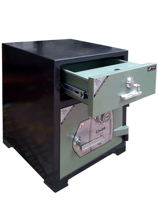 Két sắt Chubb 2 tầng có khay bỏ tiền CBPD-65C